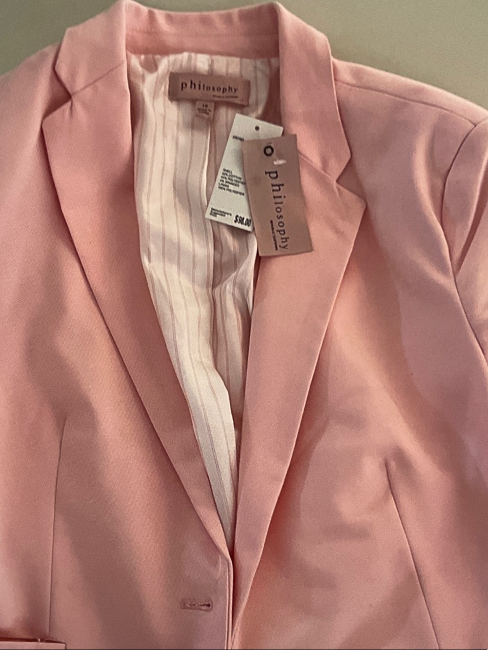 Philosophy plush Pink Women's Blazer